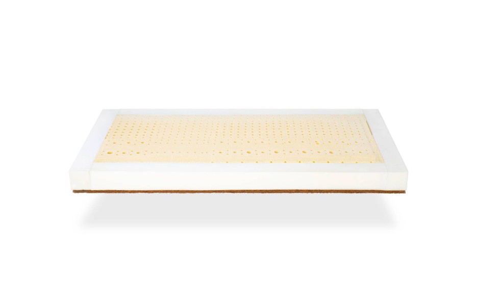 COLCHÓN CUNA LATEX NATURAL + COCO
