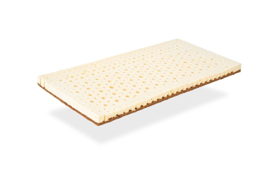 MINI CUNA LATEX NATURAL + COCO